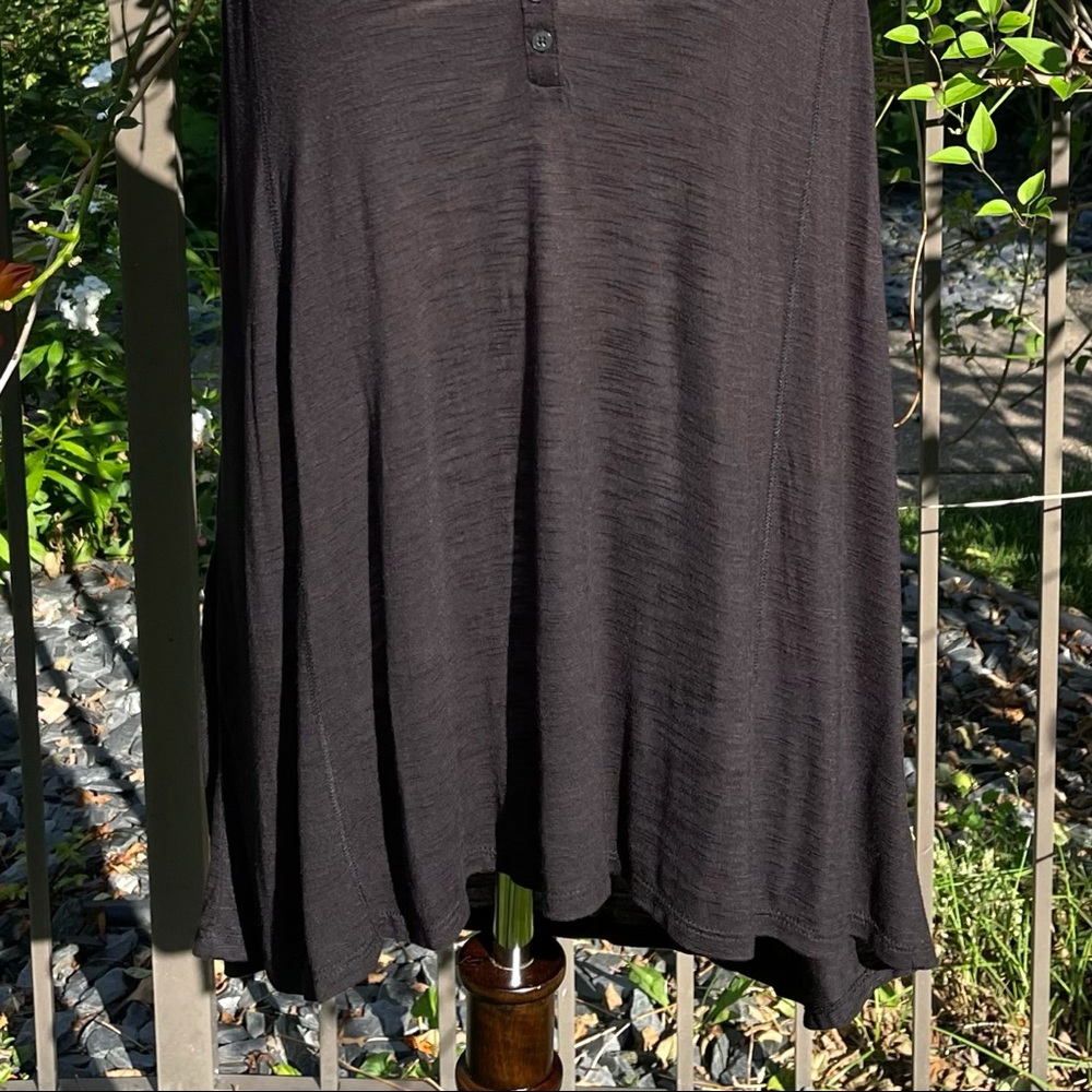 Aeropostale Sexy Crochet Back Long Henley Tank Top - Picture 5 of 16